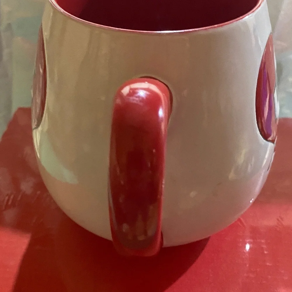 Snoopy Collector’s Heart Mug Love Valentines Ceramic
